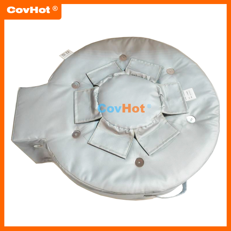 食品糧油企業(yè)人孔視鏡保溫衣，可拆卸方便觀察，耐高溫防腐