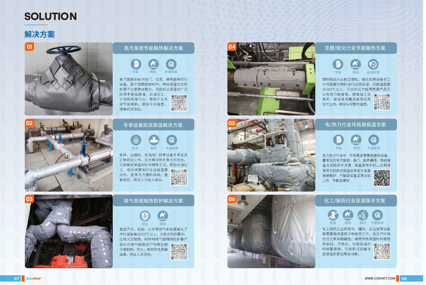 解決方案|工業高溫設備及工況，可拆卸保溫絕熱分析